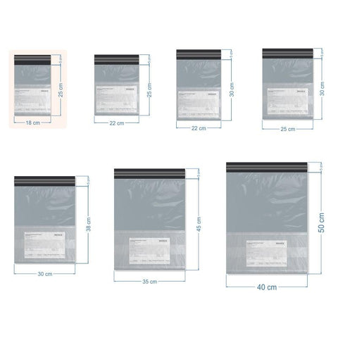 18x24+5cm Cepli Kargo Poşeti