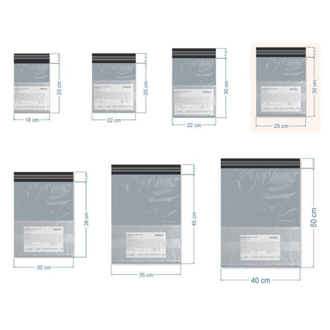 25x30+5cm Cepli Kargo Poşeti