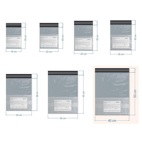 40x50+5cm Cepli Kargo Poşeti