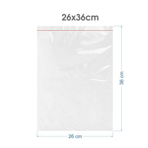 26x36cm Şeffaf Kilitli Poşet