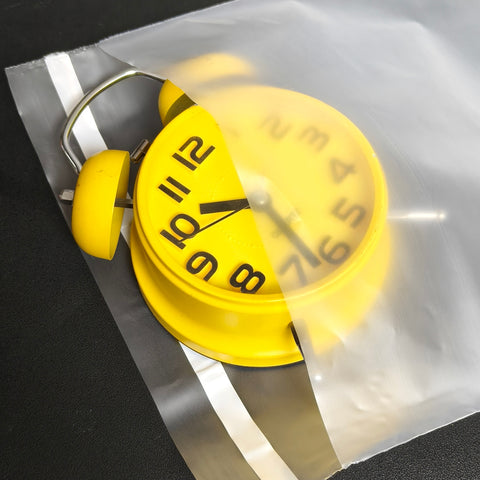 45x55+5cm Buzlu Şeffaf Kargo Poşeti