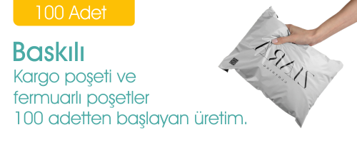 100 Adet Baskılı Ürün